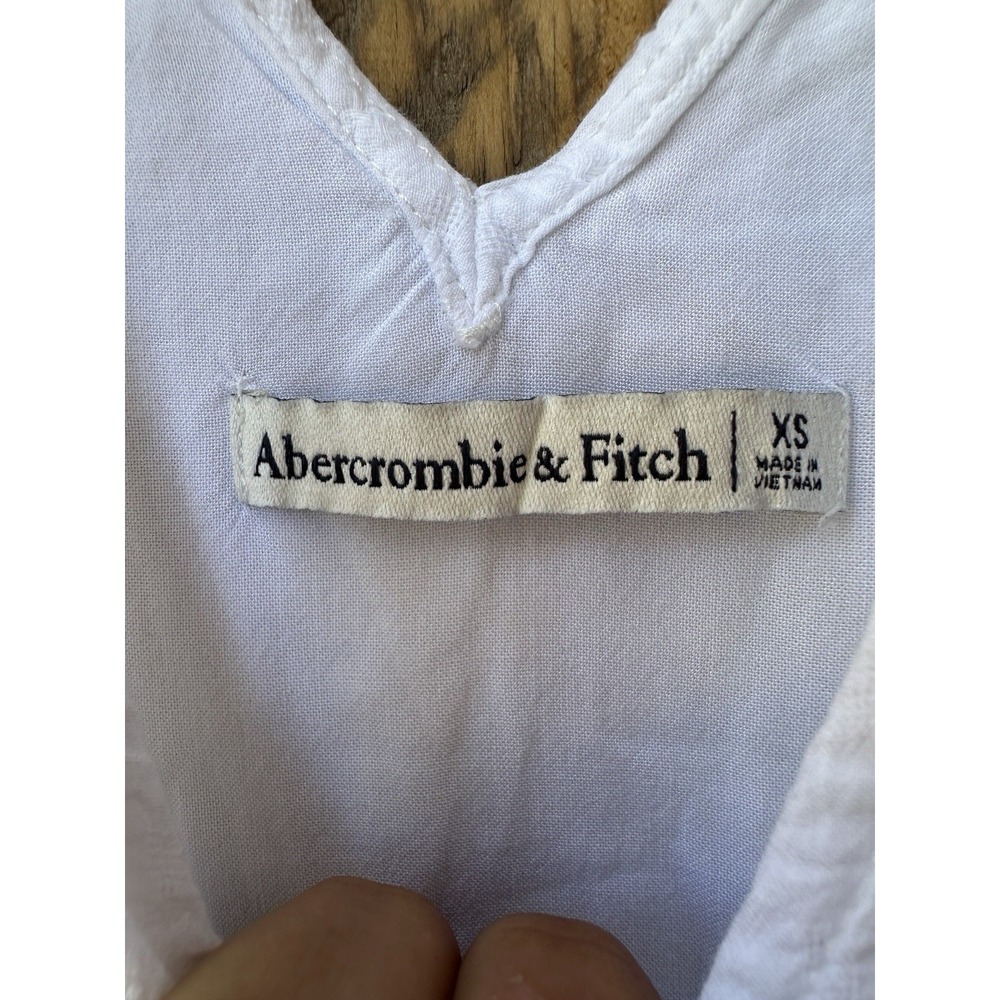 Abercrombie And Fitch XS Y2K Peasant Cottage Country Core BoHo Western Sundress - Picture 7 of 13